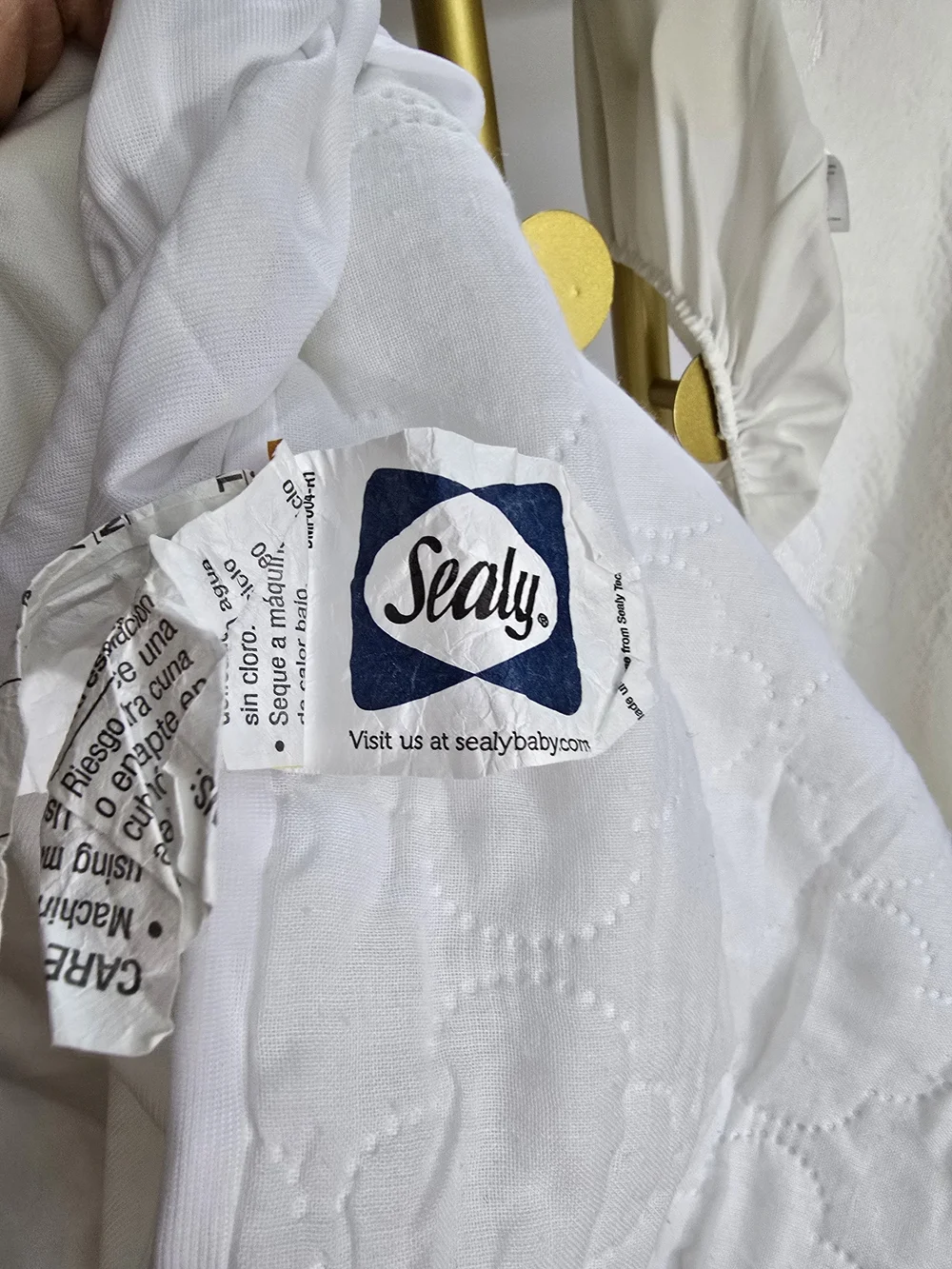 Waterproof Crib Mattress Protectors Bundle Of 2 Sealy Vesta Baby